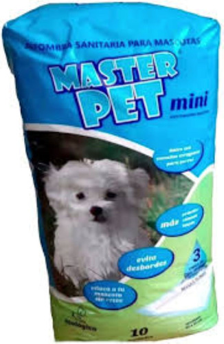 Paños Educativo Master Pet Mini X 10 U. Mundo Pez & Mascotas