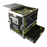 Case Rack Para Xr18 + 2u + 2 Bases + Gaveta + Note Com Rodas