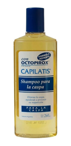 Capilatis Shampoo Para Caspa Octopirox Formula Potente 260ml