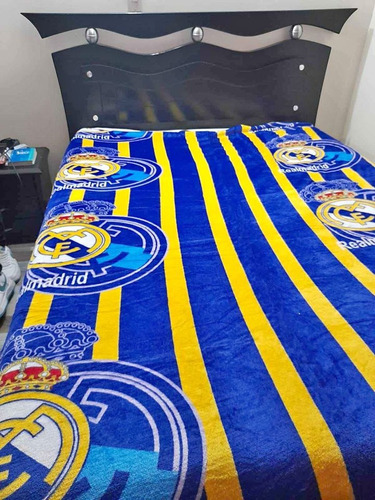 Cobija De Equipos, Manta Delgada Deportes  Futbol Cama Doble