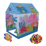 Carpa Casita Plegable Juego Para Niños Pelotero + 50 Pelotas