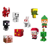 Minecraft Mini Figures - Calendario De Adviento Del 2021, Co