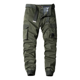 Pantalones Casuales  Pantalones Cargo Casuales Para Homb [u]