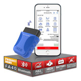 Fastsun - Escáner De Código Obd2 + Can Bluetooth 4.0 Para Io