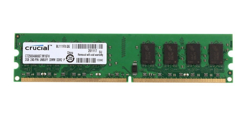 Rammemory Memoria 2gb Ddr2 Pc2-5300 667 Mhz Pc Ram