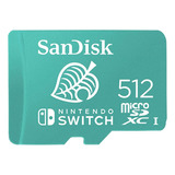 Sandisk Tarjeta Memoria Microsdxc 512gb Para Nintendo Switch
