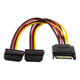 Cable Divisor Bifurcador De Corriente En Y 18 Cm Sata