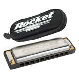 Gaita Hohner Rocket Em Dó C Com Estojo Diatônica Original