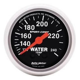 Reloj Temperatura De Agua Competencia Autometer 3432  Sport-