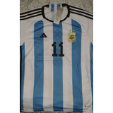 Camiseta Selección Argentina Final Vs Francia Mundial 2022