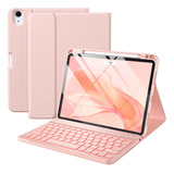 Funda Con Teclado iPad Air 10.9 Inch 5th 4th Gen Rosa