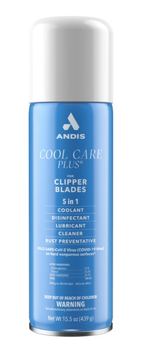 Andis Cool Care Virucida,bactericida, Fungicida,lubricante