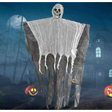 Fantasma Colgante Con Luz Y Sonido Decoración Halloween