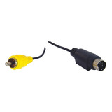 Cable Video Mini Din 4p A 1 Rca A 1.80mts. Pack X10