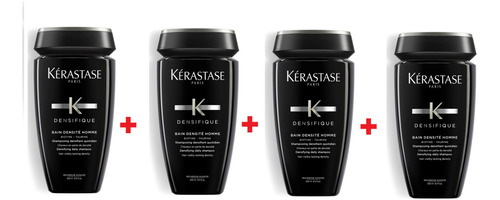 Envio Kit Shampoo Kerastase Densifique Homme 4 Un X 250 Ml.