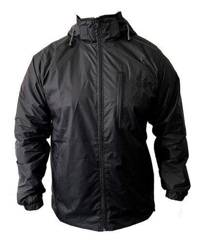 Chaqueta Corta Viento Hombre Forro Micropolar Impermeable 