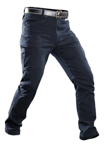 Pantalones De Mezclilla Tácticos Para Hombre, Estilo Militar