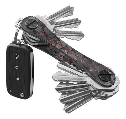 Keysmart Llavero Organizador De Llaves De Fibra De Carbono,