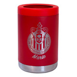 Portalata Chivas Personalizado Portabote Acero Inoxidable