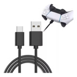 Cable Joystick Para Ps5 Cargador Usb A Tipo C Largo 3 Metros