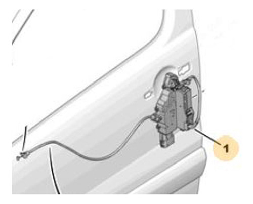 Cerradura Puerta Delant Izq Peugeot Expert 2.0 Hdi