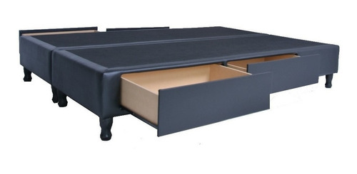 Cama Con 2 Cajones, Plaza 1/2 90 X 190 Cm Entrega Sin Cargo*