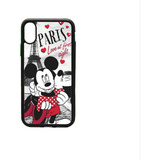 Funda Protector Para iPhone Mickey Minnie Paris