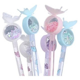 Caneta Atacado Kawaii Lantejoula Borboleta Kit Com 10 Unids