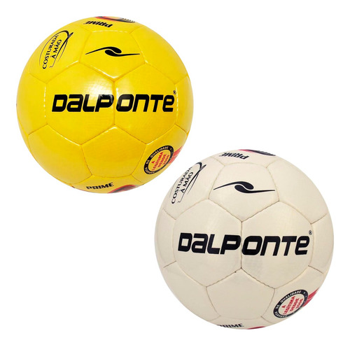 2 Bolas Futebol De Campo Oficial Bola Dalponte 81 Prime 