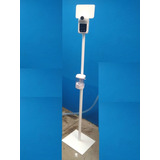Pedestal Con Termómetro Y Despachador Gel Antibacterial  