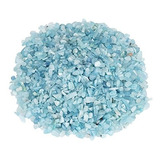 Rockcloud 1 Lb Aquamarine Pequeño Tumbled Chips Piedra Tritu