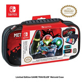 Estuche Traveler Metroid Deluxe Nintendo Switch Y Oled Nuevo