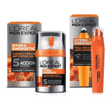 Kit Hydra Energetic Men Expert: Crema + Roll-on Antiojeras 