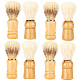 Minkissy 8 Piezas Brocha Para Barba Accesorio Para Afeitar B