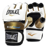 Everlast Pblanco/dorado Everstrike Guante De Entrenamiento .