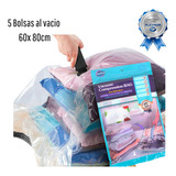 Bolsa Al Vacío Para Comprimir La Ropa 60x80 Cm Pack 5 Und