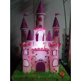 Castillo De Princesa/príncipe Adorno Para Torta Pers