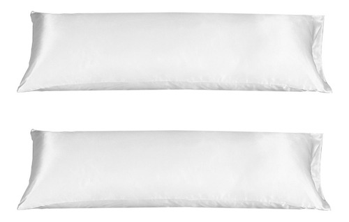 2 Fronha Capa Travesseiro Corpo Xuxão Cetim 1,30x0,40