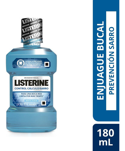 Enjuague Bucal Listerine Control Sarro X 180 Ml