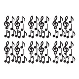 Super Pack 60 Notas Musicales Adhesivas Decoración Stickers