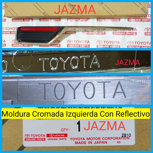 Moldura Parachoque Trasero Izquierd Land Cruiser Lc 300 2021 Foto 5