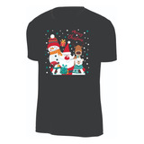 Camisetas Navidad Santa Muñeco Reno Oso Merrychirst Adul Niñ