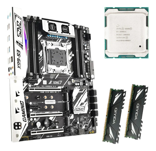 Kit Motherboard Cpu X99 Intel Xeon E5 2690-4 32gb Ram Ddr4 