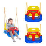 2 Columpio Silla 3 En 1 Ajustable Portátil Niño Asiento Bebé