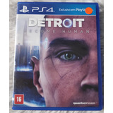 Jogo Detriot Become Human (playstation 4 ,mídia Física)