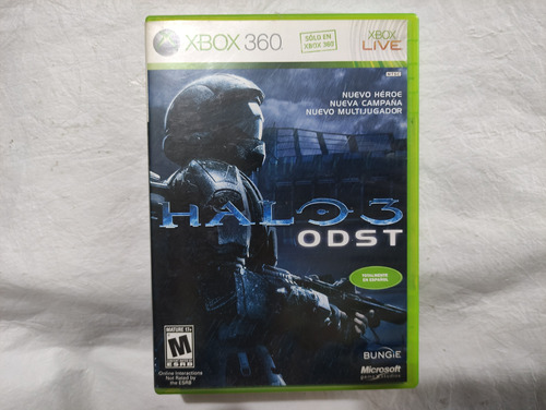Halo 3 Odst Completo, En Español Para Xbox 360 $348