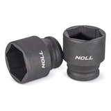 Soquete Impacto-m3 1/2'' X 12mm (435,0005) - Noll Cor Preto