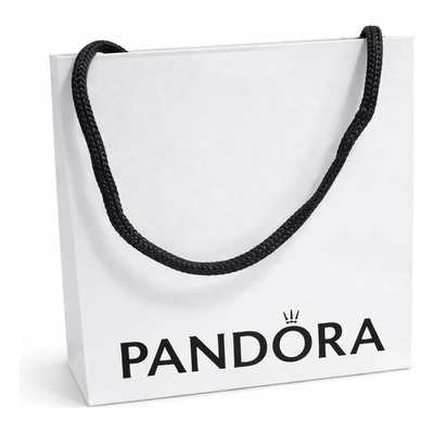 Bolsa De Regalo Pandora Blanca Original Para Joyería