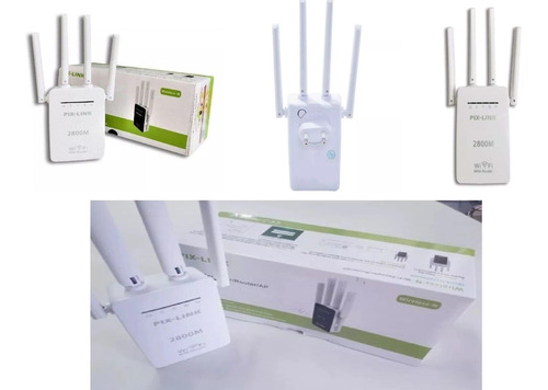 Repetidor Wifi 4 Antena Alta Transmissão Internet Pc Notebok