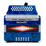 Acordeon Farinelli 3012faap 31 Botones 12 Bajos Fa Azul